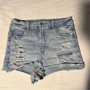 American Eagle Next(level) Curvy High Rise Shortie Shorts (2 pairs)